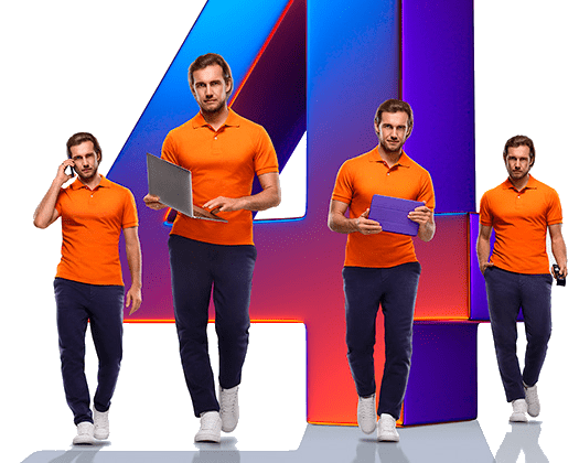 Великолепная четверка Ростелеком в село Сушиновка (Красноярский край)